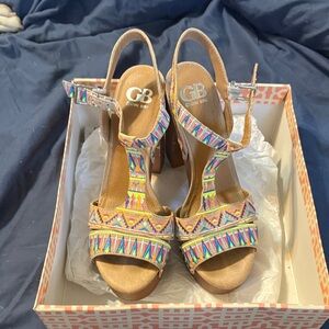 Gianni Bini Women's Colorful Strappy Heels